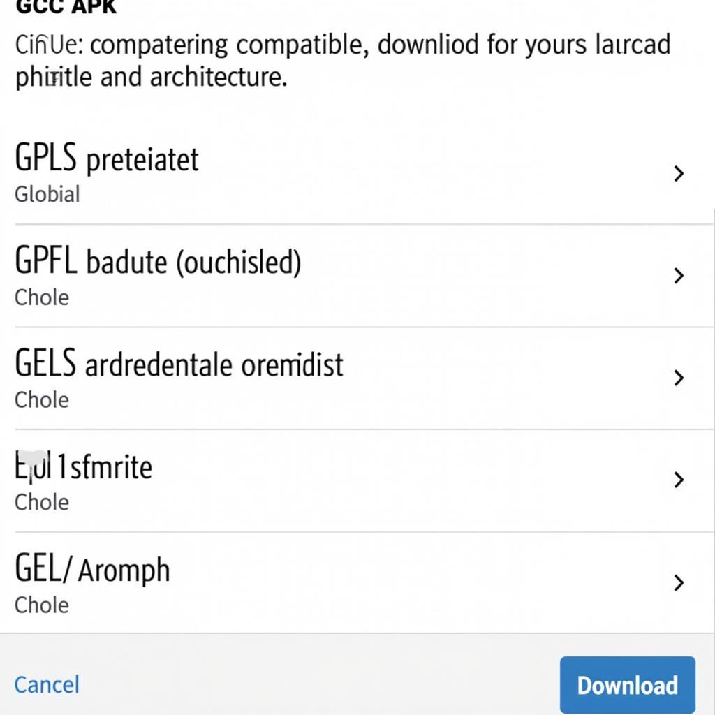 selecting-the-right-gcc-apk