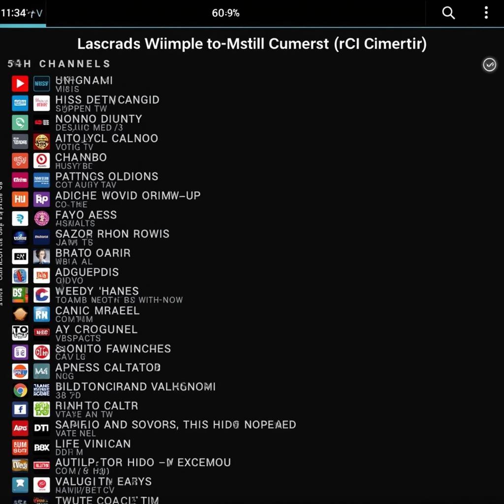 Gears TV APK Channel List