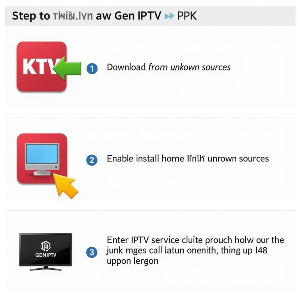 Gen IPTV APK Setup Process