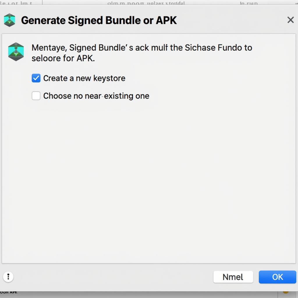 Generating a Signed APK