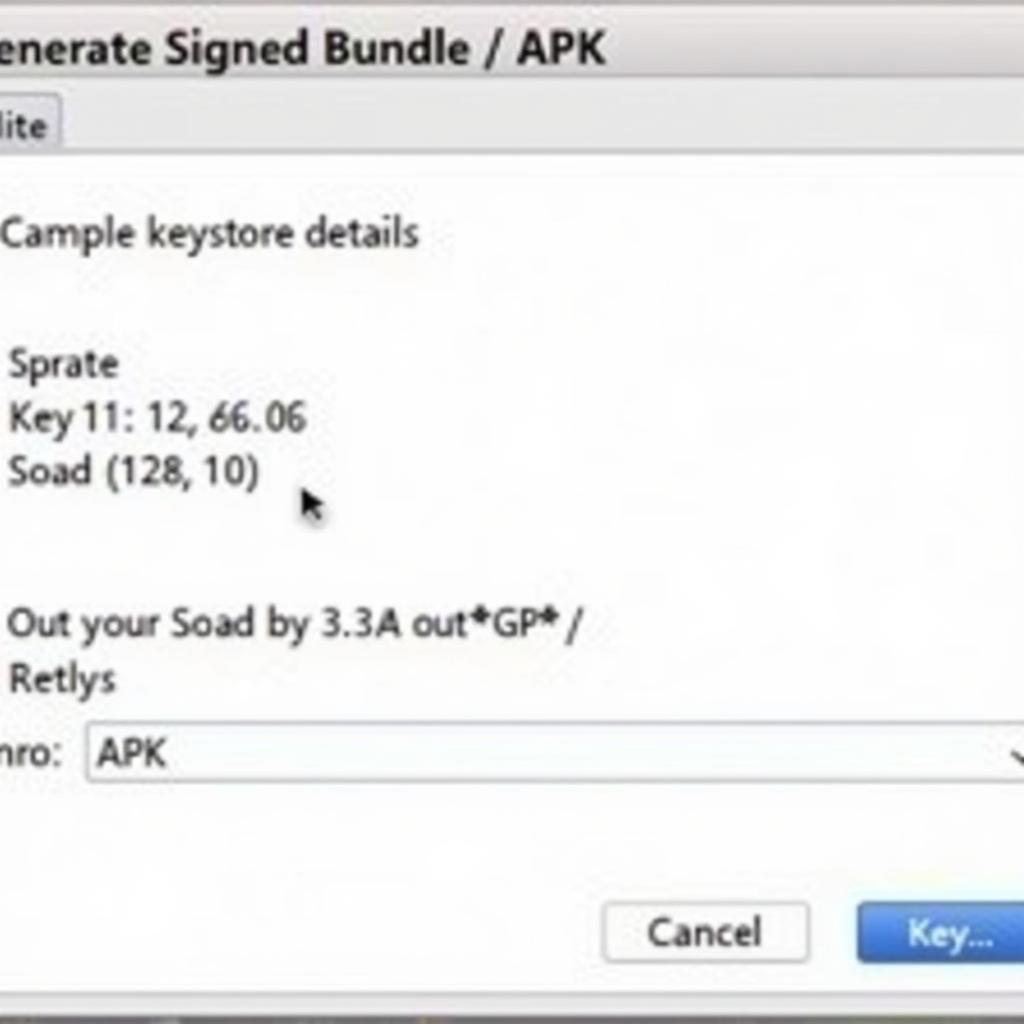 Generating a signed APK in Android Studio for Android 9.0