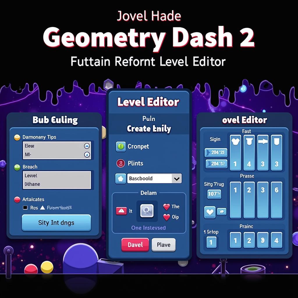 Geometry Dash 2.1 Level Editor