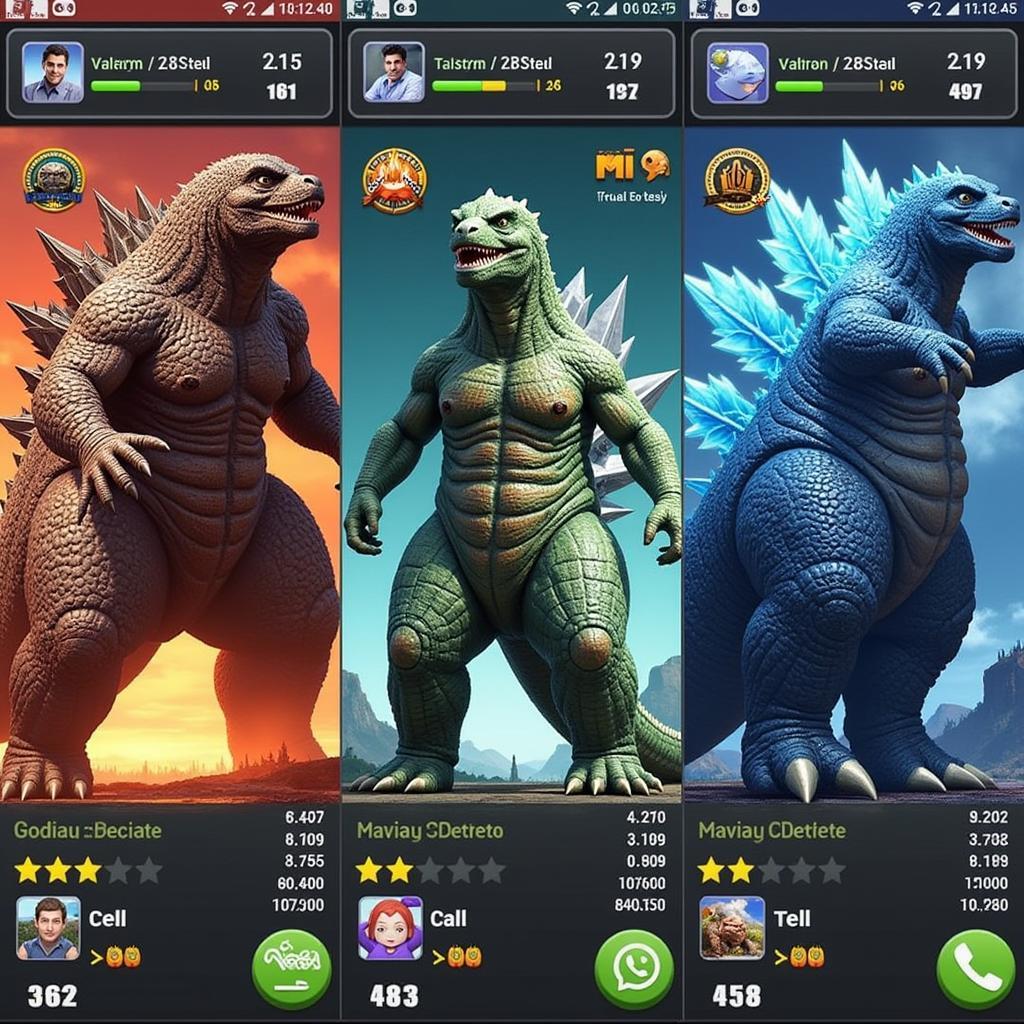 Godzilla Defense Force Mod Apk Monster Roster