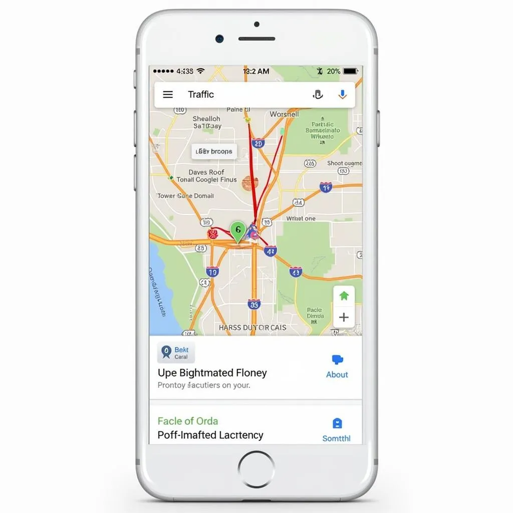 Google Maps Traffic Prediction App