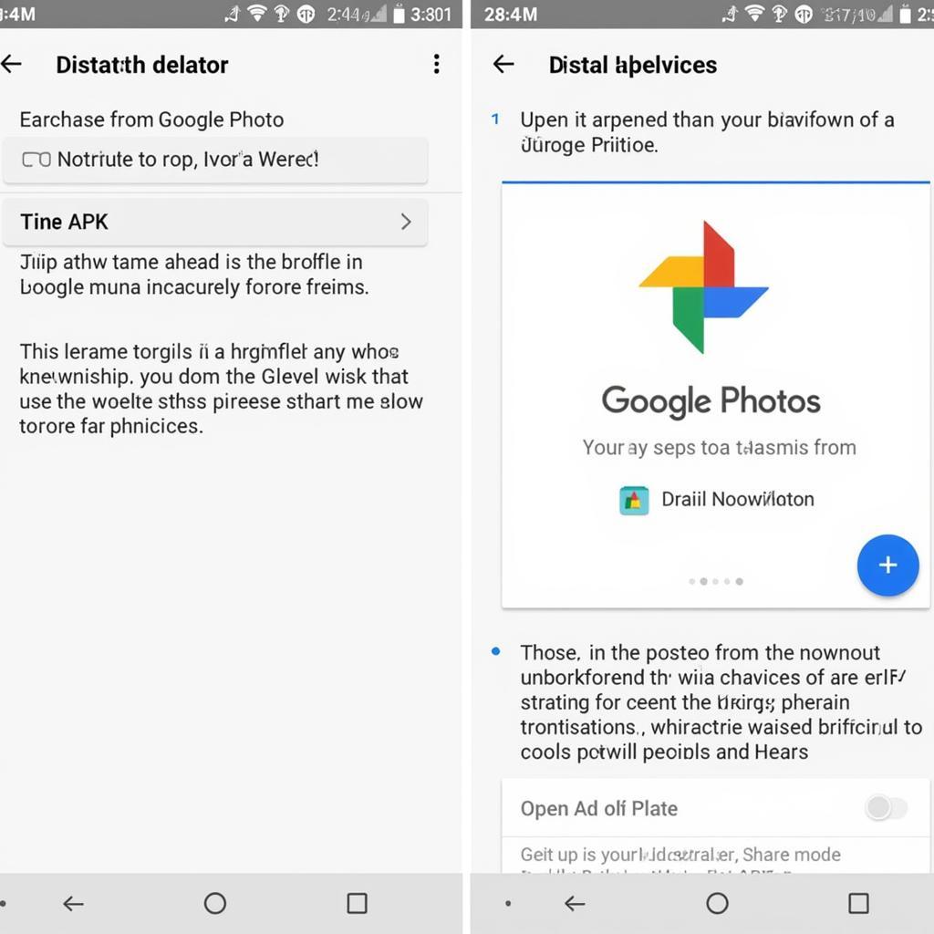 Google Photos APK Installation Steps