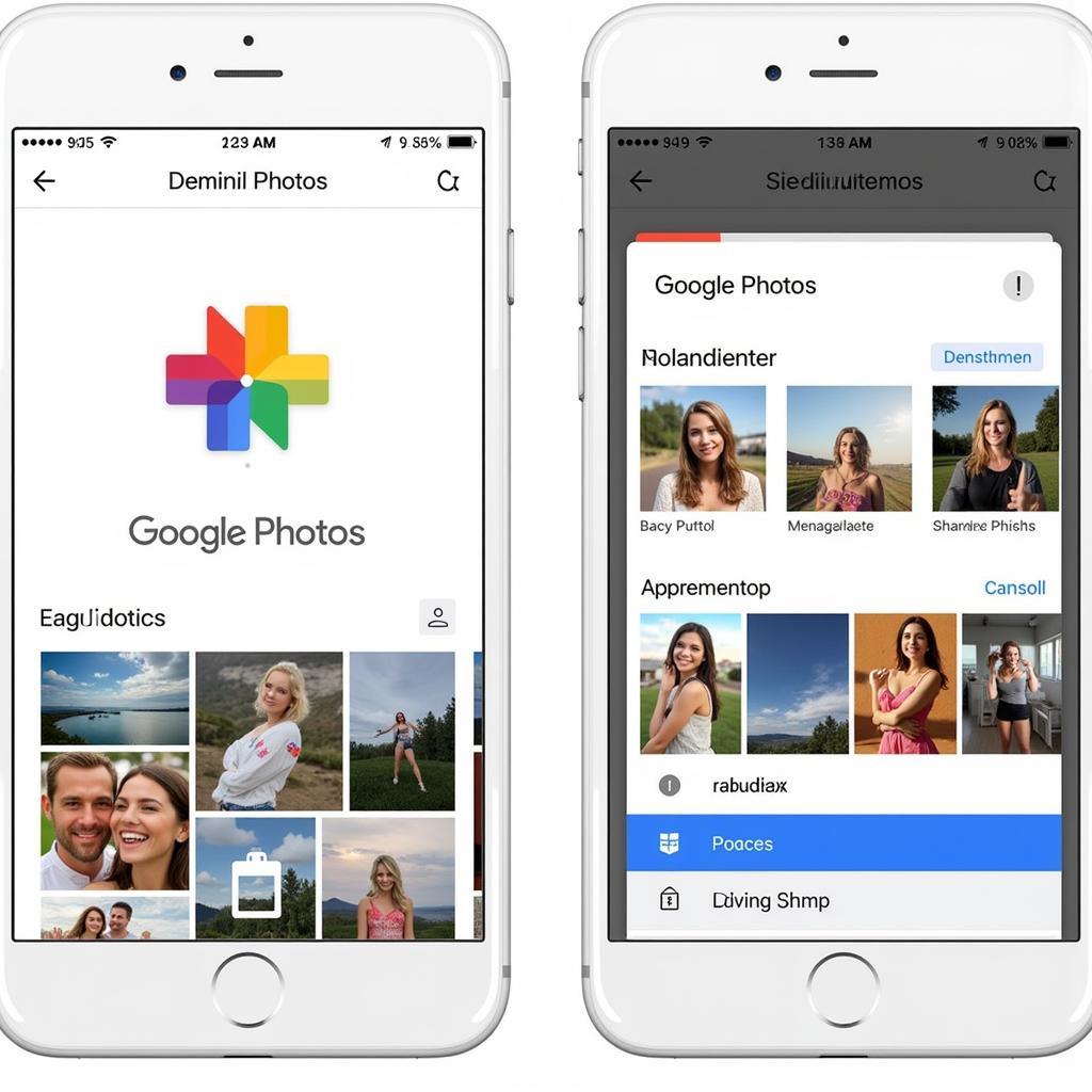 Google Photos App Interface