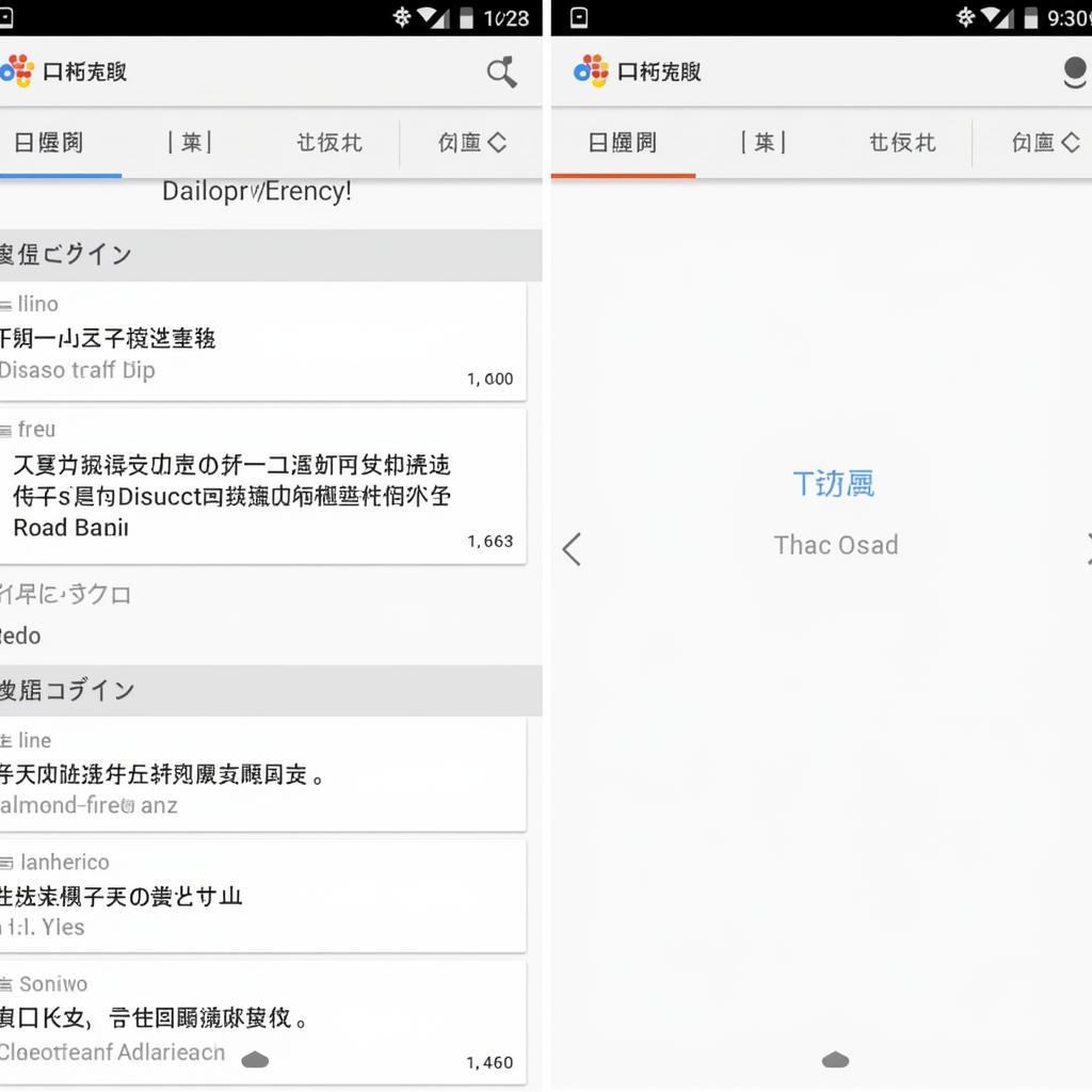 Google Translate overlay on Baidu app