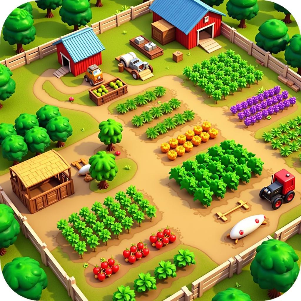 Green Farm 3 Mod Apk Gameplay Screenshot