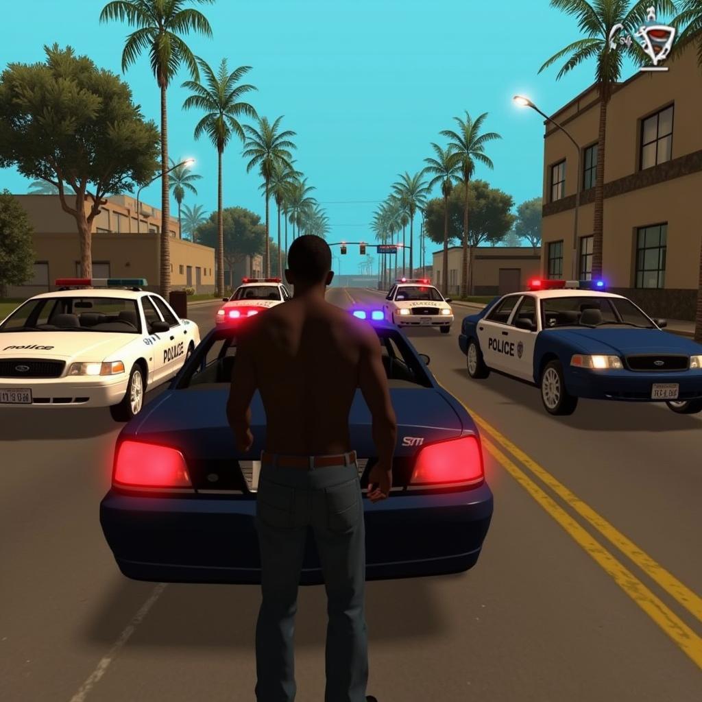 GTA San Andreas APK Gameplay Screenshot