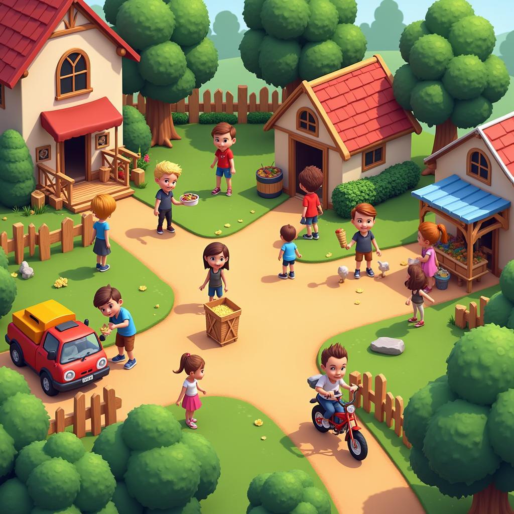 Thriving Community in Hay Day