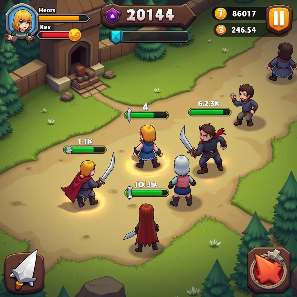 Hero Kingdom APK Gameplay Screenshot