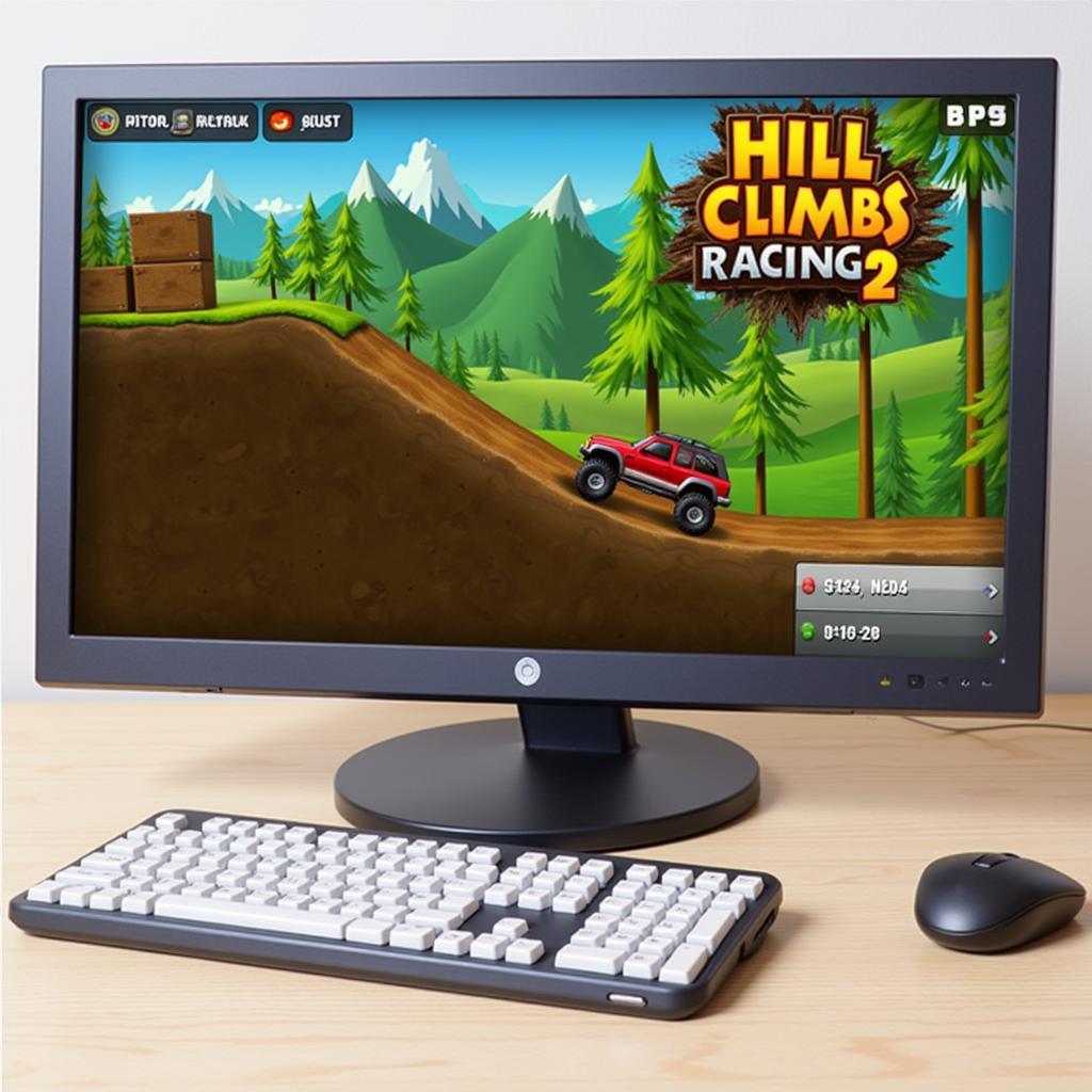 Hill Climb Racing 2 gameplay on PC