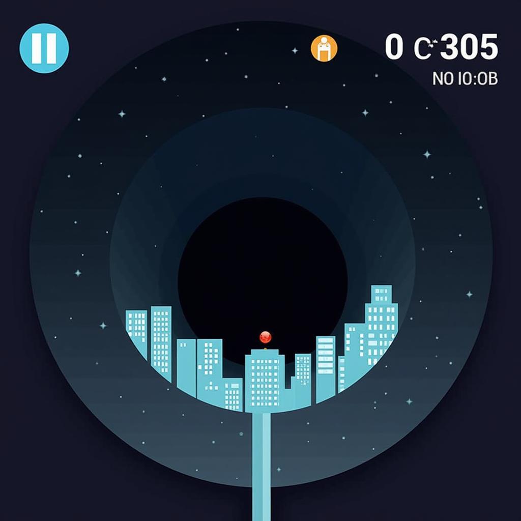 Hole.io Mod APK Unlimited Time Gameplay