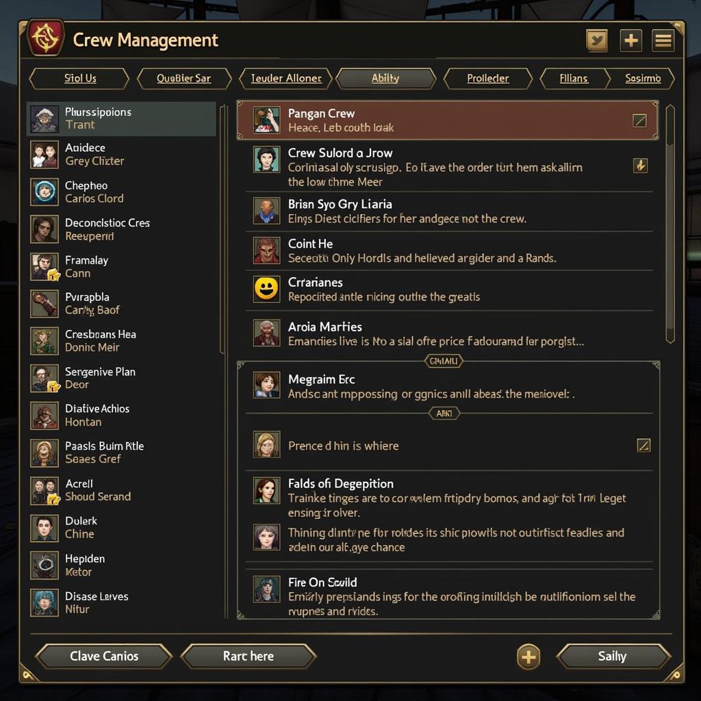 Hooked Inc Crew Management Screenshot