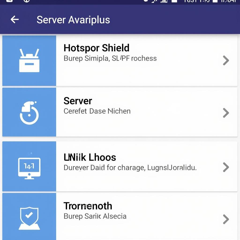 Hotspot Shield APK Mod Server Locations