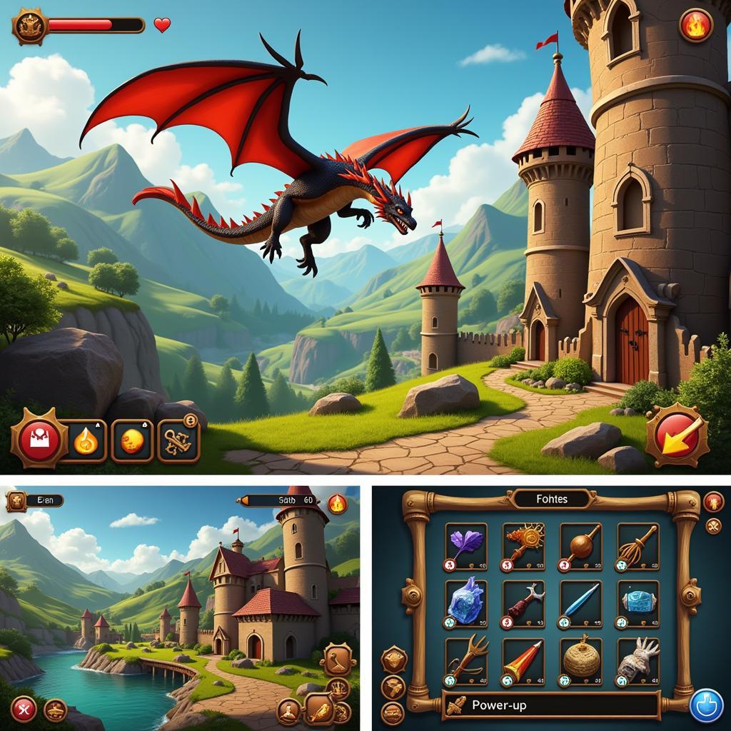 Hungry Dragon gameplay screenshot