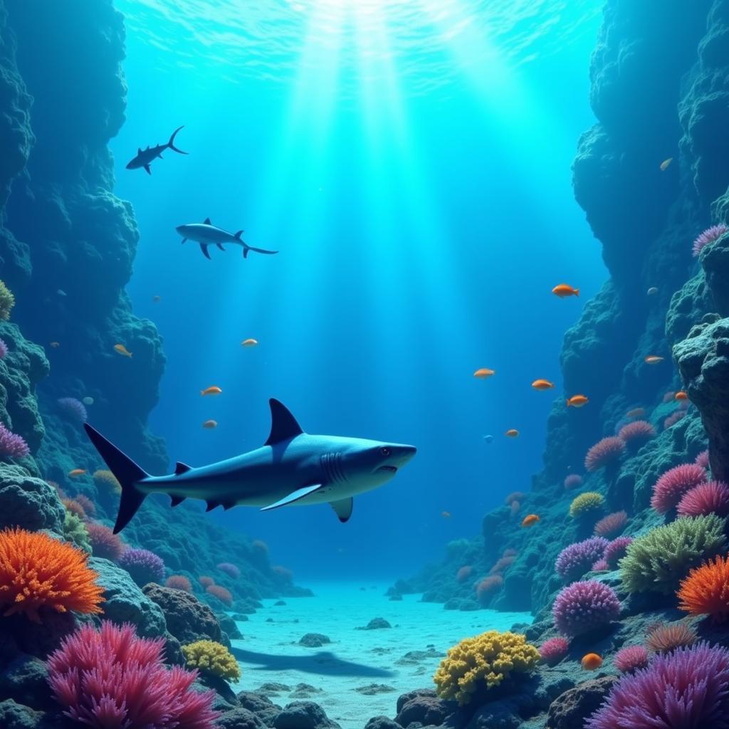 Hungry Shark Mod APK Underwater Exploration