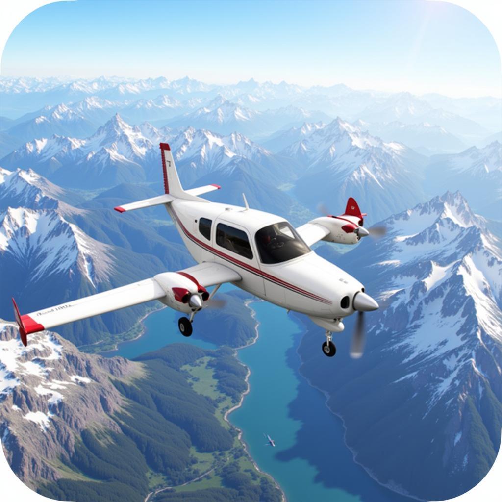 Infinite Flight Apk Mod Cessna Over the Alps