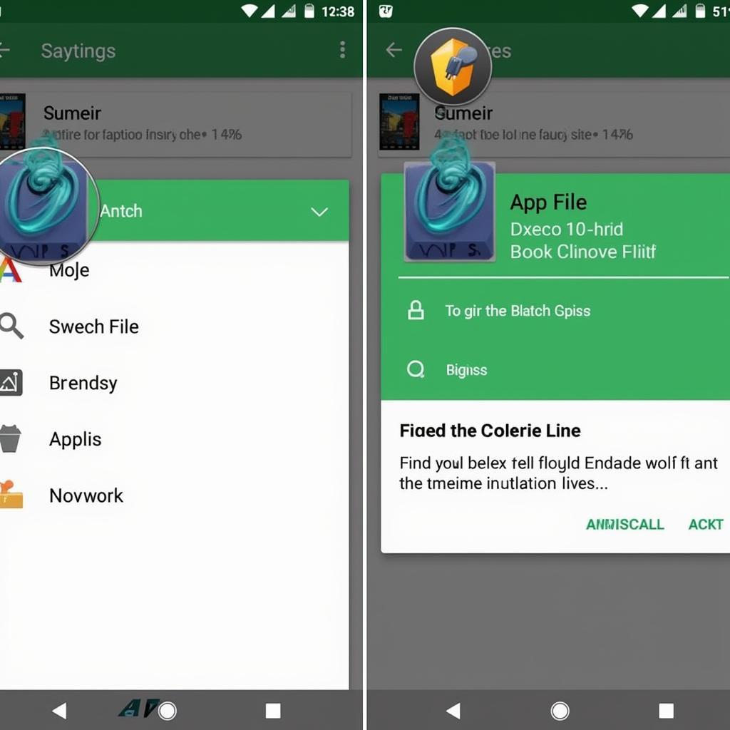 Installing APK from File Manager