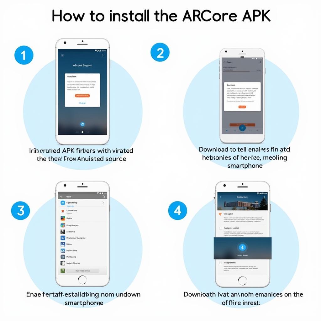 Installing ARCore APK on Android Device