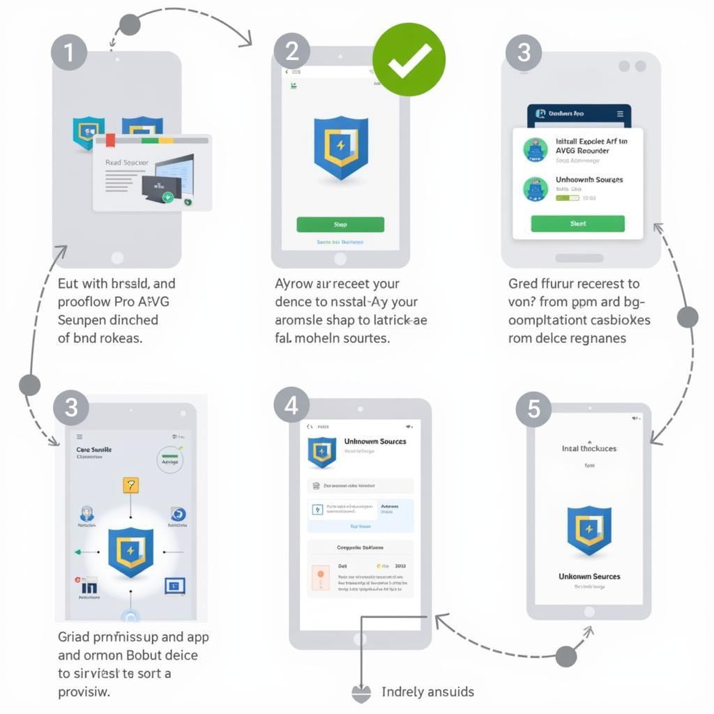 Installing AVG Pro APK