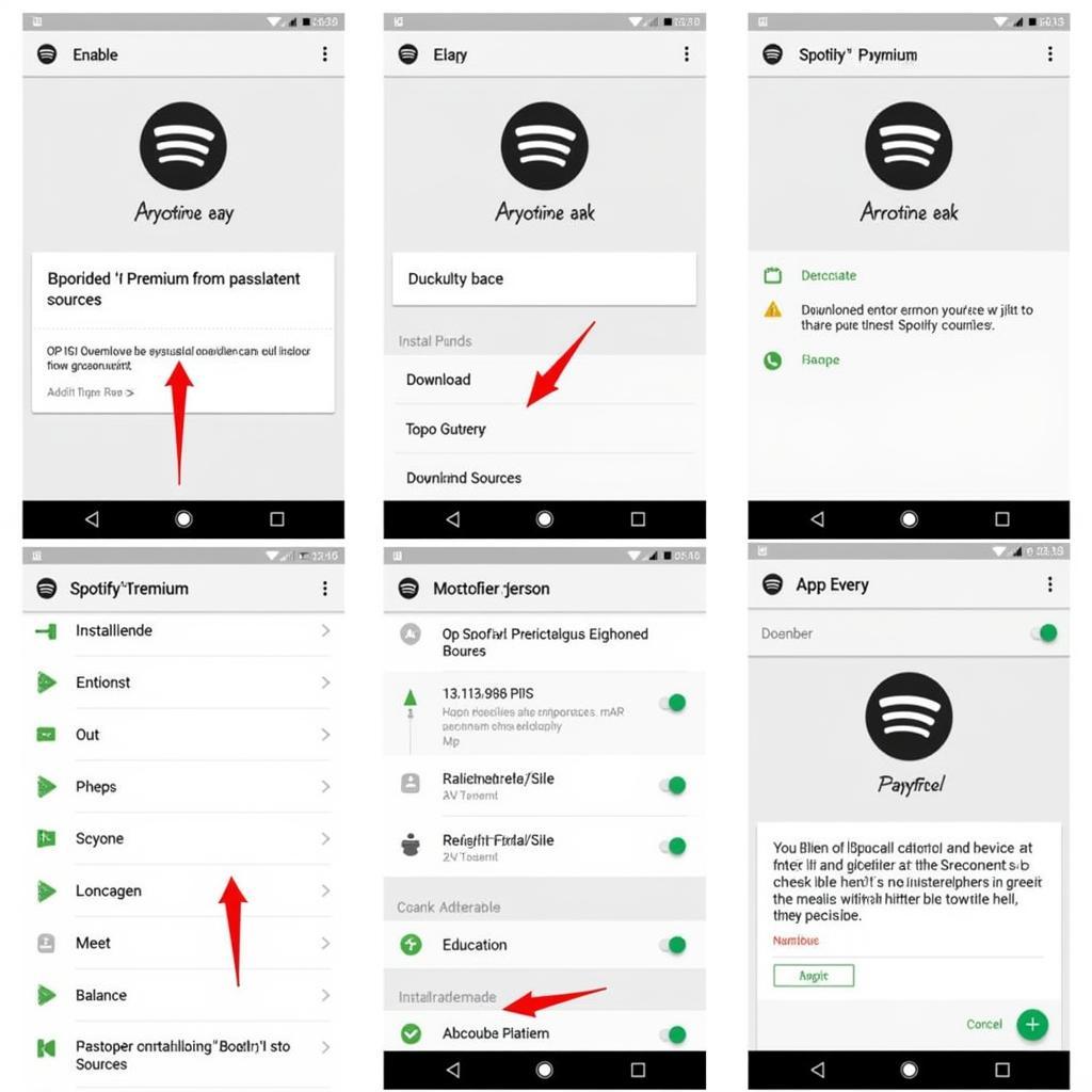 Installing Spotify Premium APK