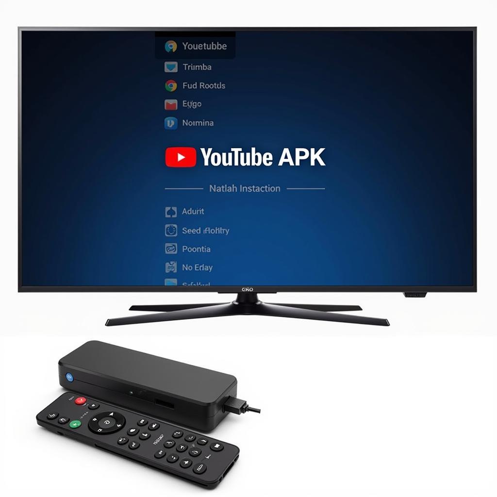 Installing YouTube APK on an Android TV