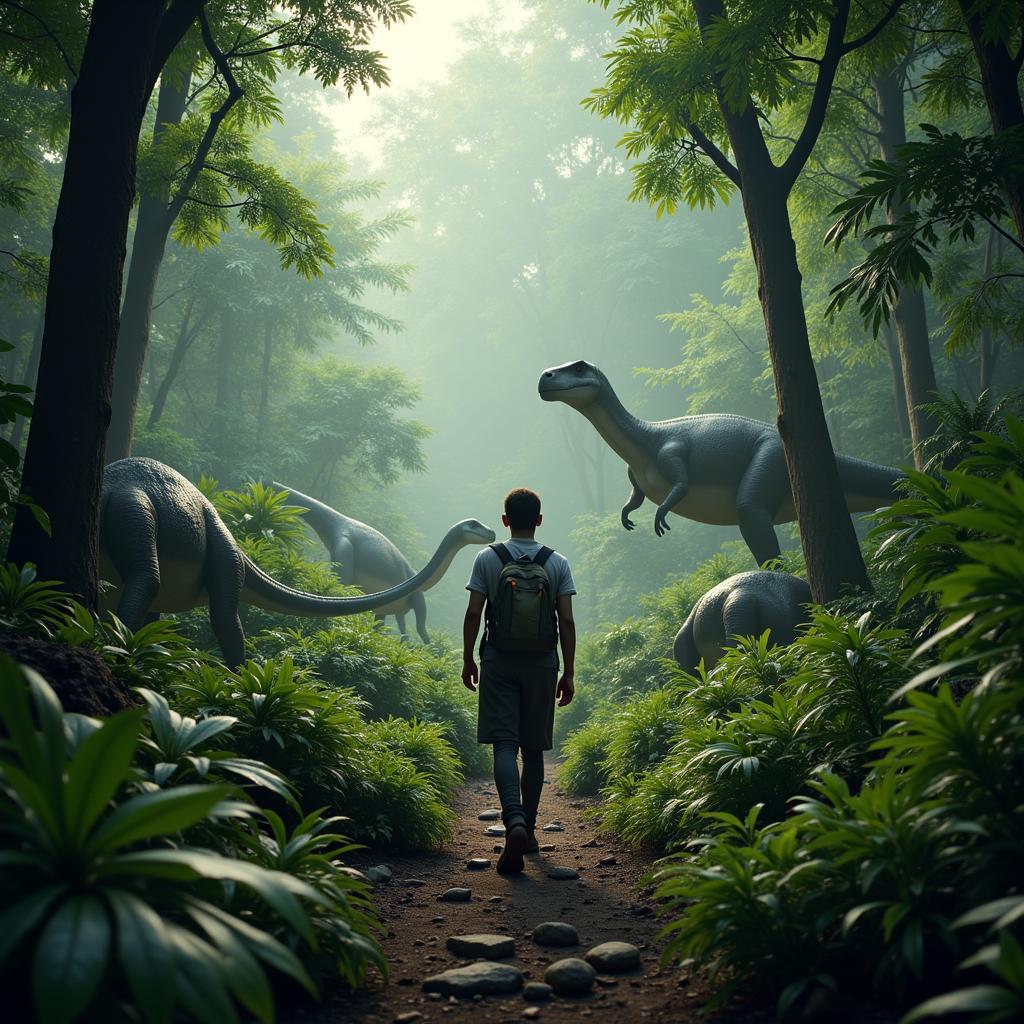 Jurassic Survival Gameplay Screenshot