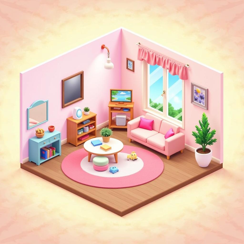 Kawaii Design Home Mod APK Room Design Example