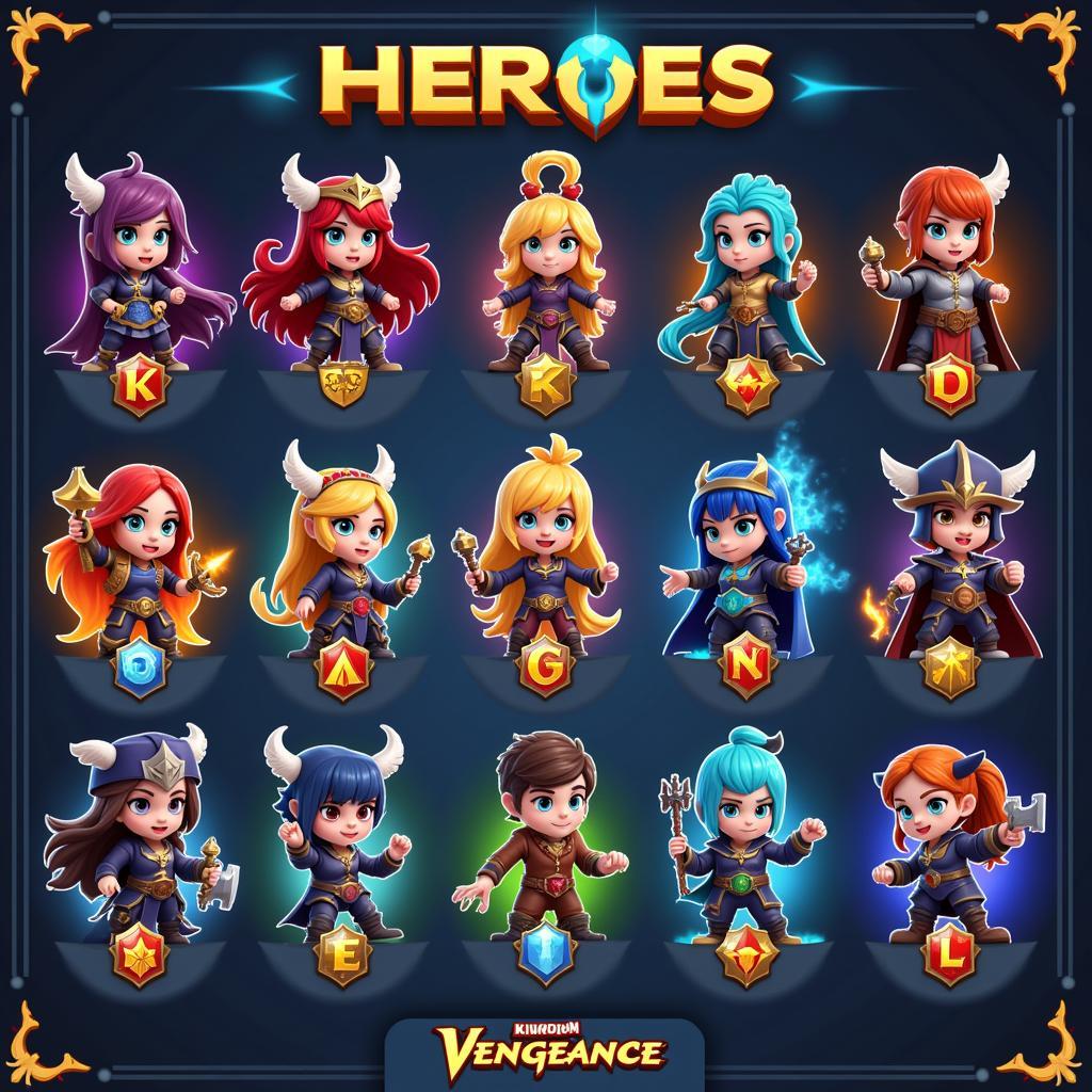 Kingdom Rush Vengeance Heroes Lineup