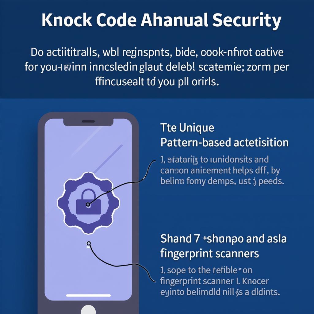 Knock Code Security Illustration