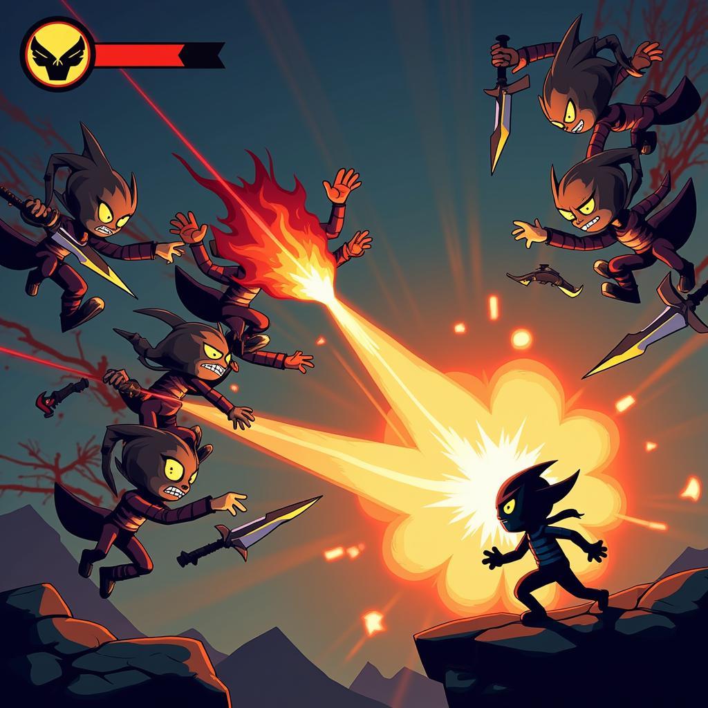 League of Stickman Mod APK Gameplay Screenshot