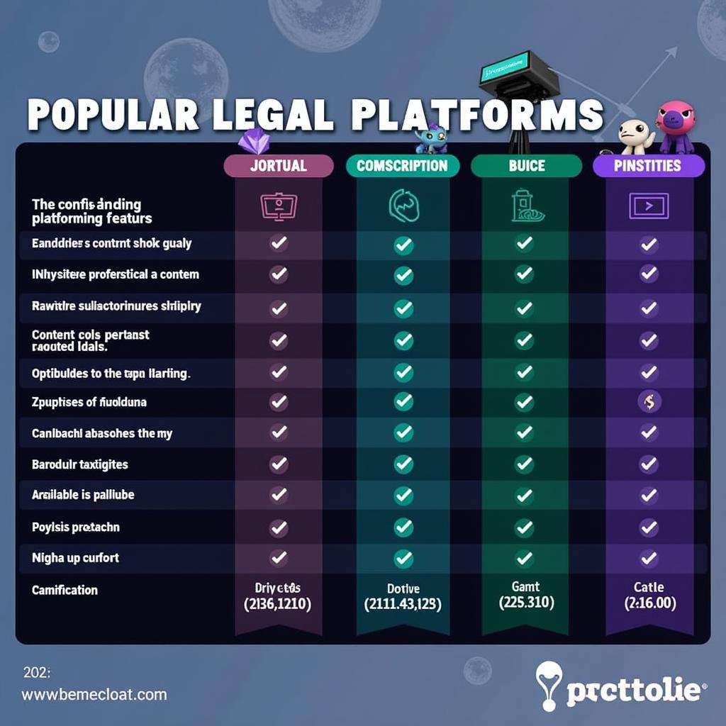 Legal Streaming Platforms