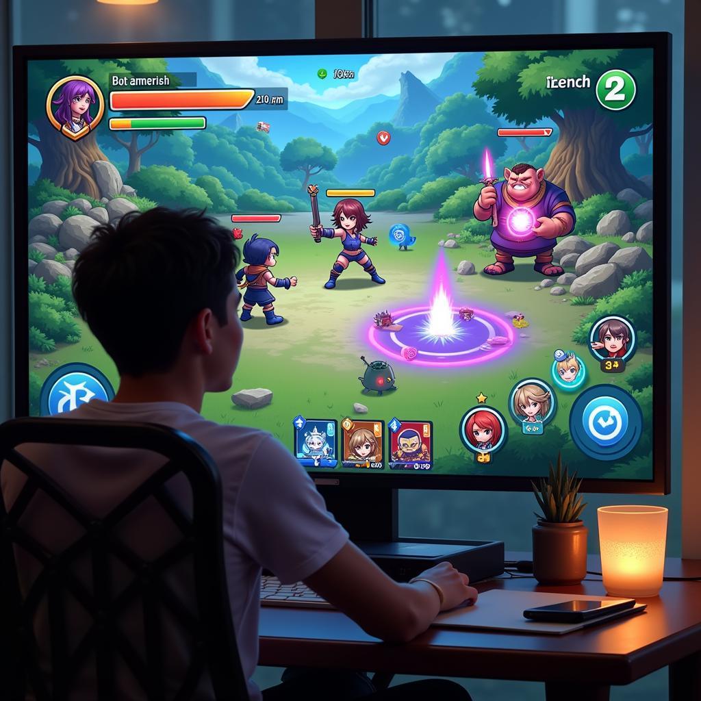 Legend of Ace Offline MOBA Gameplay Screenshot