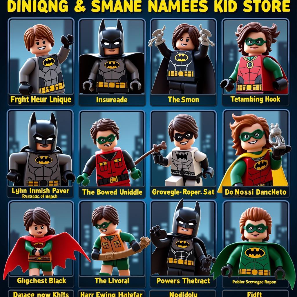 LEGO Batman Characters and Abilities