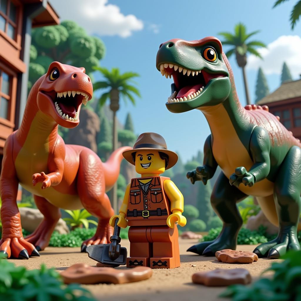 LEGO Jurassic World Gameplay