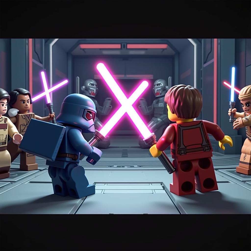 LEGO Star Wars TCS Gameplay