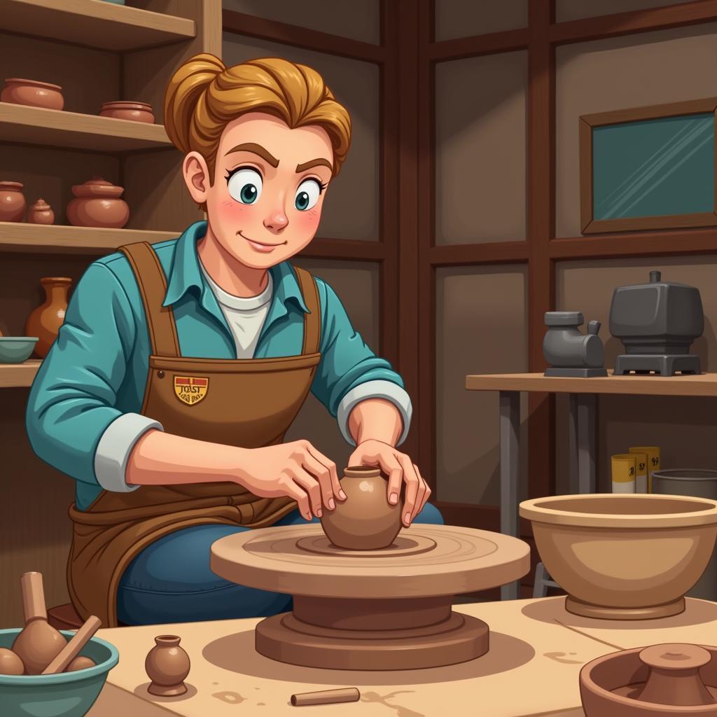 Let's Create Pottery Gameplay Screenshot