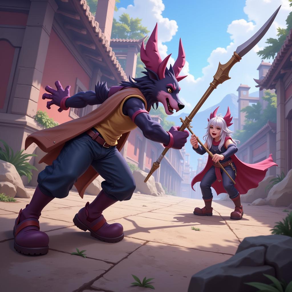 Loạn Giang Hồ APK Combat Scene