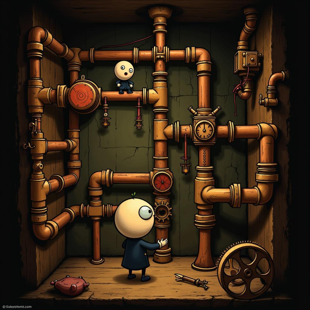 Machinarium Puzzle Solving