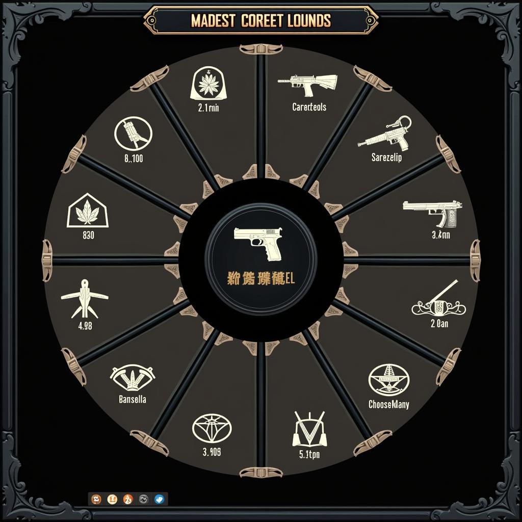 MadOut 2 Big City weapon selection screen