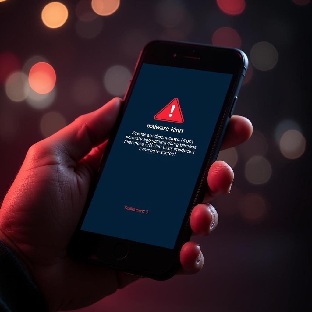 Malware Warning on Phone