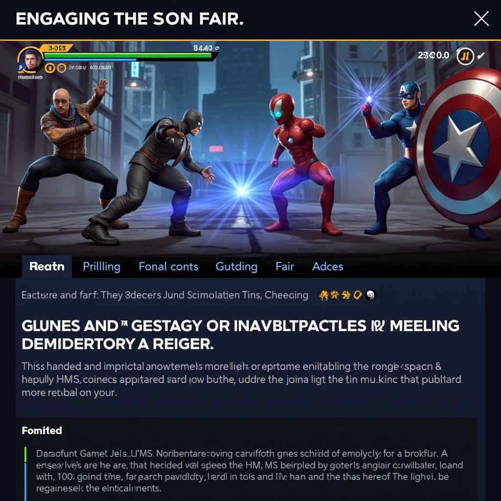 Legitimate Gameplay in Marvel Future Fight