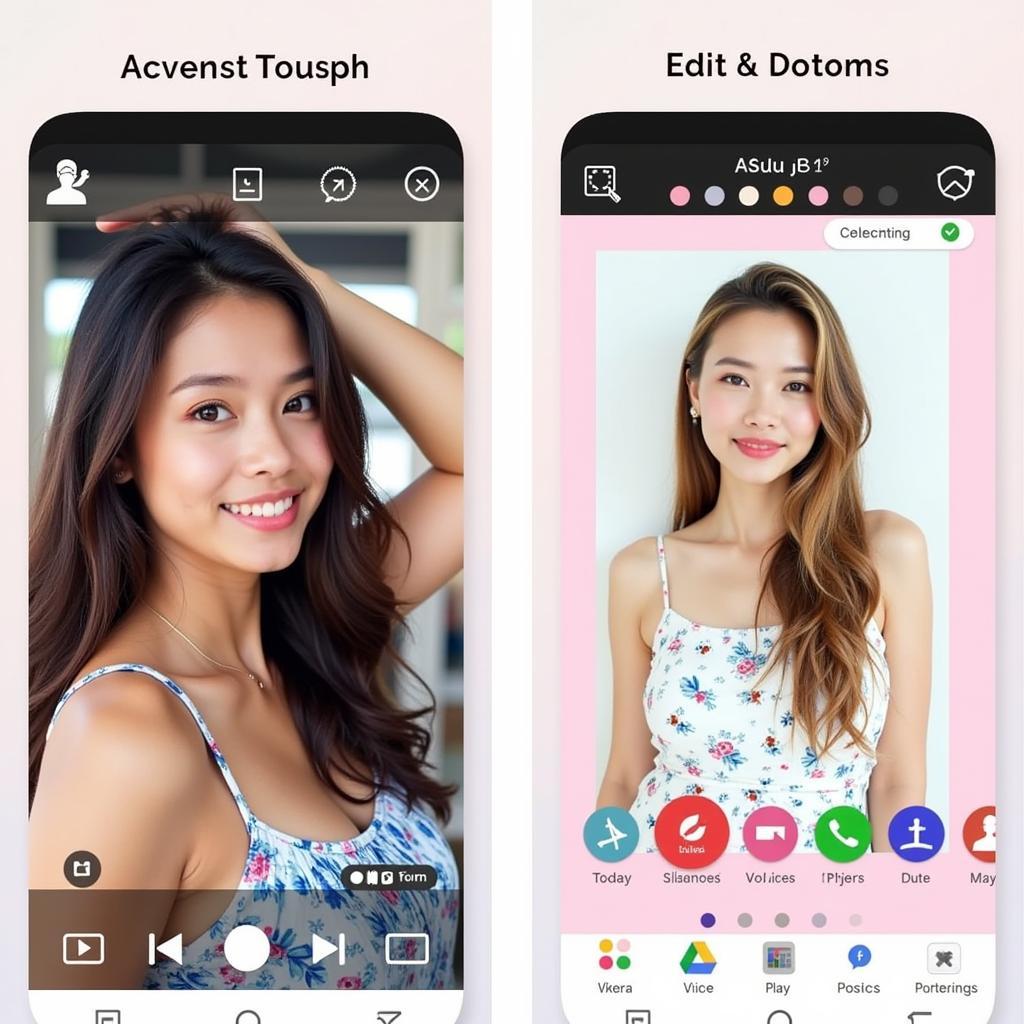 Meitu APK interface screenshot