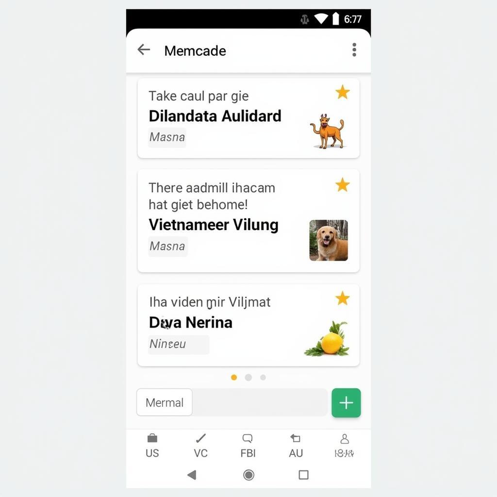 Memrise app interface with flashcards and mnemonics.