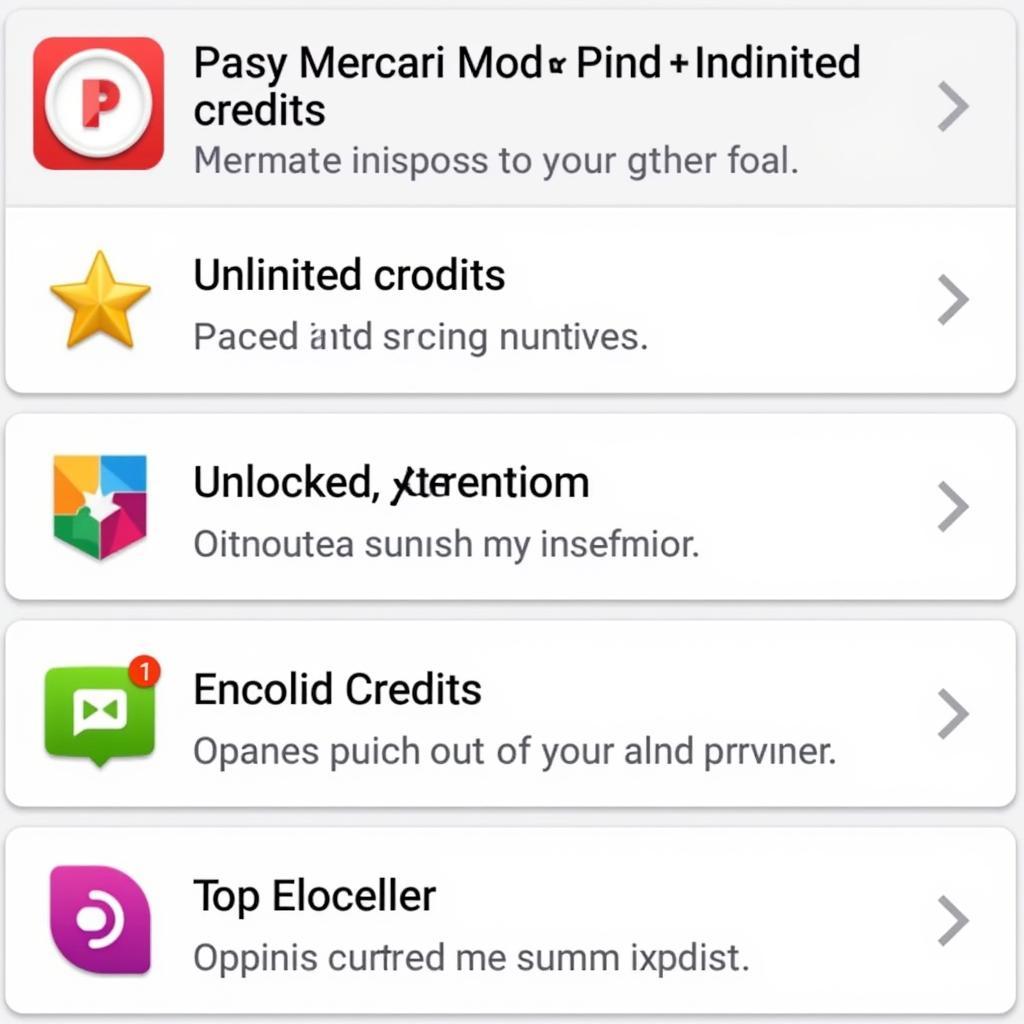 Mercari APK Mod Features