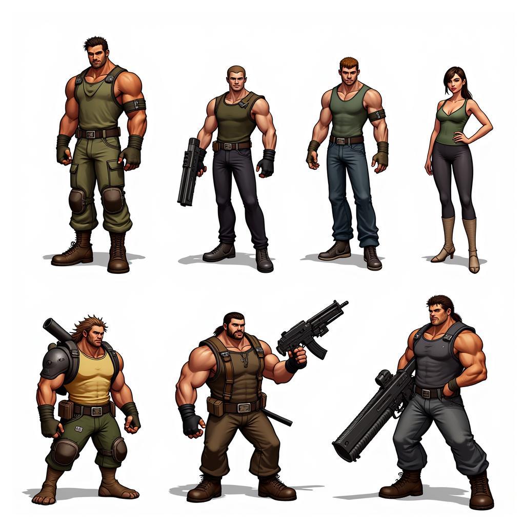 Metal Slug APK Characters