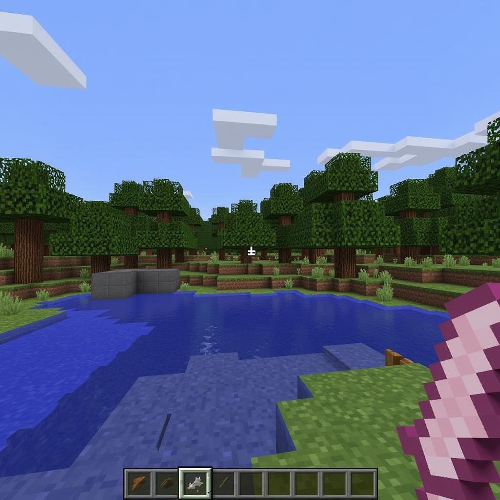 Minecraft 0.15.0 APK Gameplay