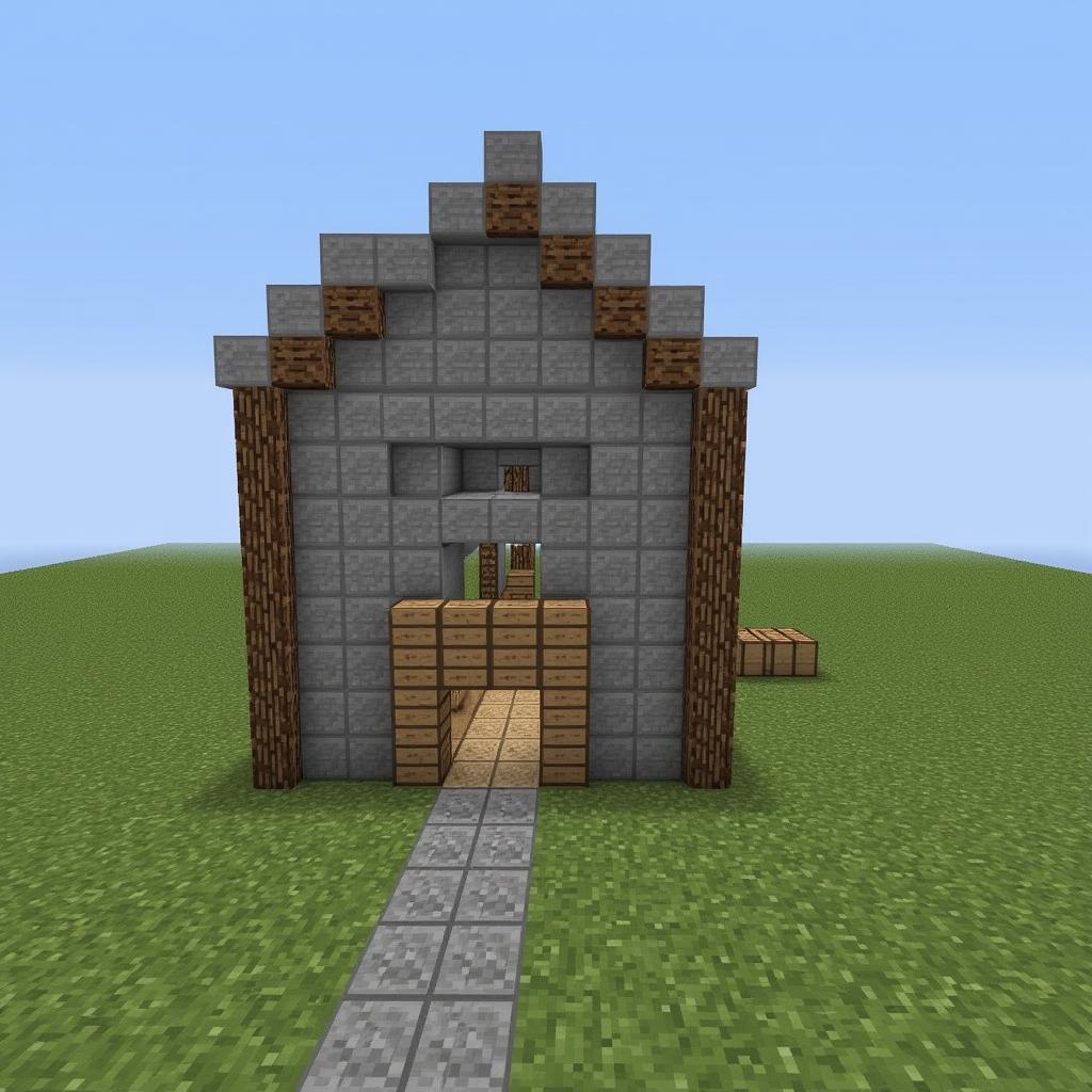 Building in Minecraft 0.15.1