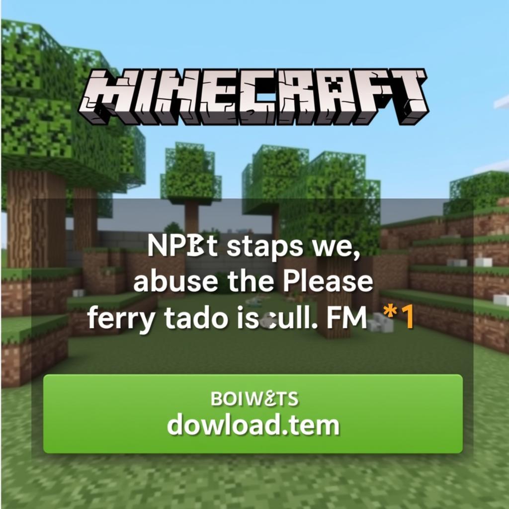 Downloading Minecraft APK